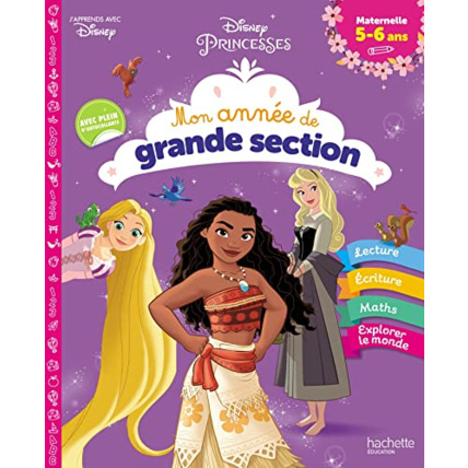 Avis Disney - Princesses - Mon année de Grande Section (5-6 ans) Hachette Éducation 1