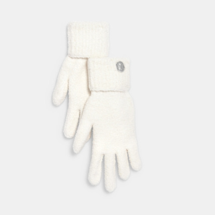 Avis Gants en tricot hyper stretch beige fille OKAIDI 1