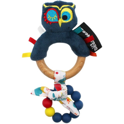 Avis Anneau de dentition en silicone Astros le hibou LES DEGLINGOS 1
