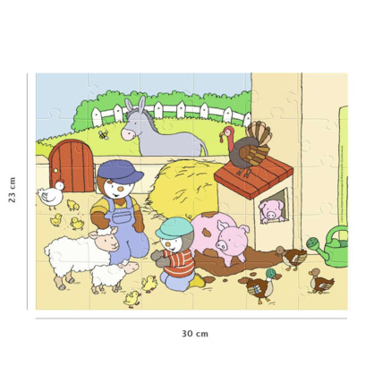 Avis Puzzle T'choupi à la ferme - de 4 ans RAVENSBURGER 3