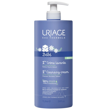 Avis Première crème lavante surgras moussant sans savon Uriage 1