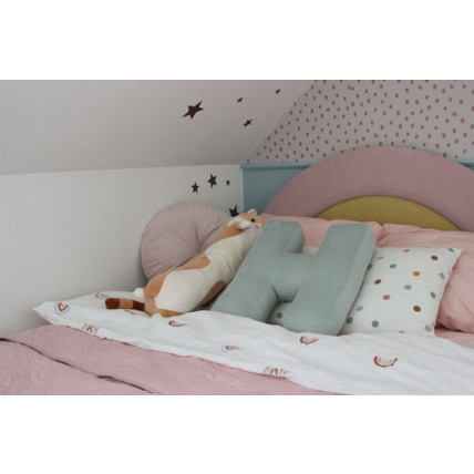 Avis Coussin Lettre - velours Mon Lit Cabane 4