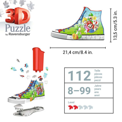 Avis Puzzle Sneaker - Super Mario - de 8 ans RAVENSBURGER 5