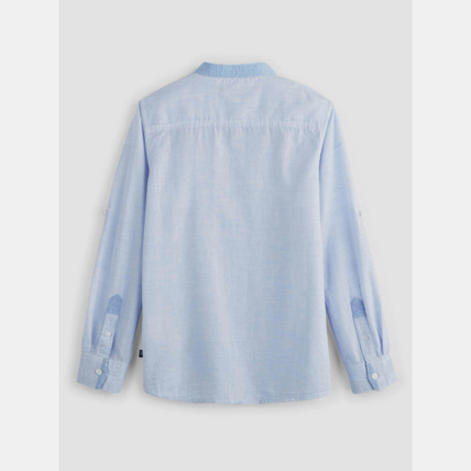 Avis Chemise col officier bleue garçon OKAIDI 2