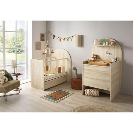 Avis Chambre DUO Arche Lit Transformable + Commode/Bureau Sauthon 2