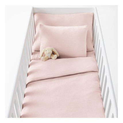 Avis Housse de couette bébé en gaze de coton, Kumla LA REDOUTE 1
