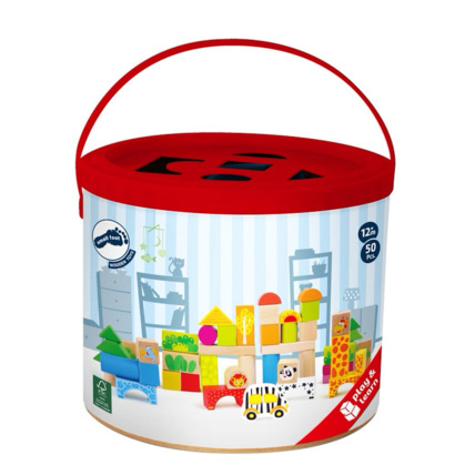 Avis Blocs de construction en bois Zoo SMALL FOOT 3