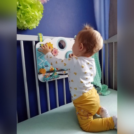 Avis Tableau d'activités busy board Montessori à accrocher MILO Mon Mobilier Design 3