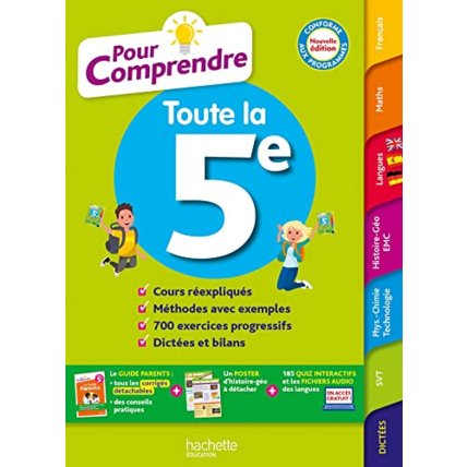 Avis Pour comprendre Toute la 5e Hachette Éducation 1