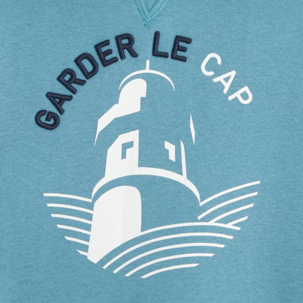 Avis Sweat-shirt à capuche fourrée bleu garçon OKAIDI 3