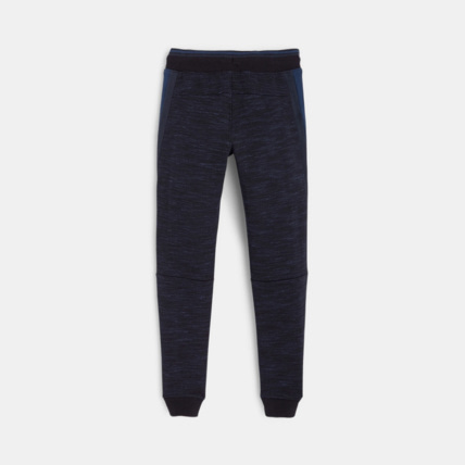Avis Pantalon jogging molleton flammé bleu garçon OKAIDI 3