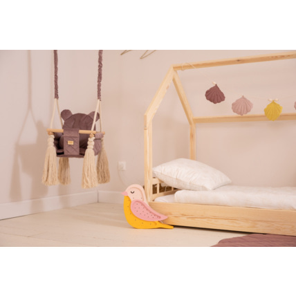 Avis Lit cabane H bois naturel Mon Lit Cabane 3