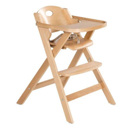 Avis Chaise haute pliable en bois ROBA 1