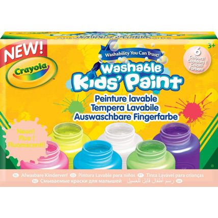 Avis Peinture lavable kids 6 couleurs CRAYOLA 1