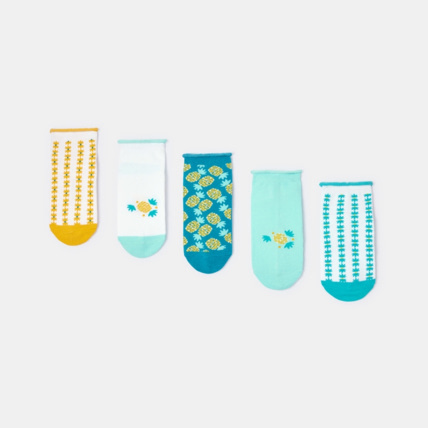 Avis Socquette fantaisie (lot de 5) fille OKAIDI 2
