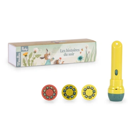 Avis Lampe à histoires Trois petits lapins moulin Roty 1