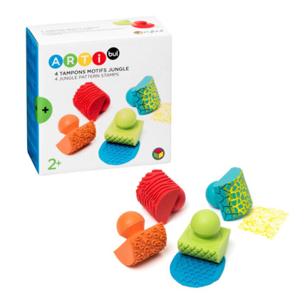 Avis 4 tampons motifs jungle Oxybul 1