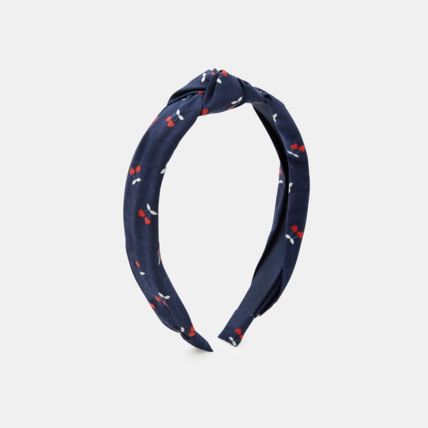 Avis Serre-tête motif cerises bleu fille OKAIDI 1
