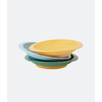 Avis Lot de 3 assiettes antidérapantes BADABULLE 1