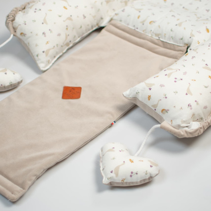Avis Cocon bébé matelassé nid réducteur de lit, Sidonia Sevira Kids 6