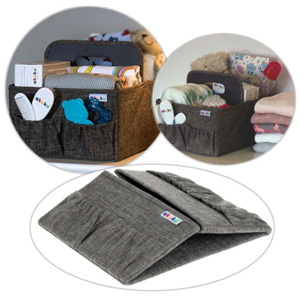 Avis Panier organiseur de couches et langes bébé Akuku 6