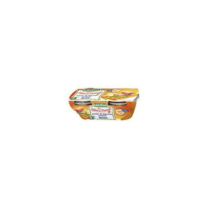 Avis LES IDEES DE MAMAN panier de légumes jambon 2x200 g dès 8 mois Blédina 1