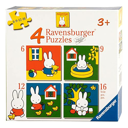Avis Puzzle - 4 puzzles - 6, 9, 12 et 16 pièces RAVENSBURGER 1