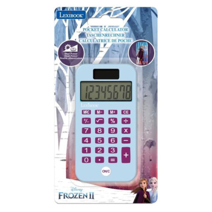 Avis Calculatrice de poche avec couvercle de protection La Reine Des Neiges LEXIBOOK 3