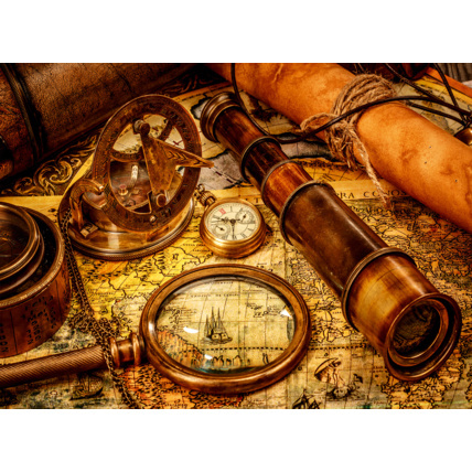 Avis Puzzle Vintage Travel GRAFIKA 1
