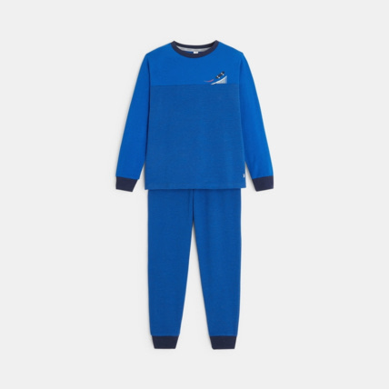 Avis Pyjama rayé 2 pièces motif skateboard bleu garçon OKAIDI 2