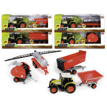 Avis Tracteur Claas avec remorque TEAM CITY 1