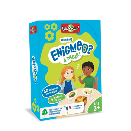 Avis Jeu éducatif Mes Premières Enigmes - A table ! BIOVIVA 1