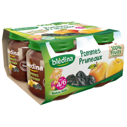 Avis Pot Pommes Pruneaux 4x130g Blédina 1