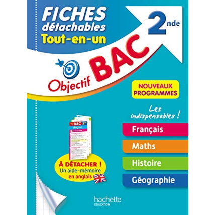 Avis Objectif Bac Fiches Tout-en-un 2nde Hachette Éducation 1
