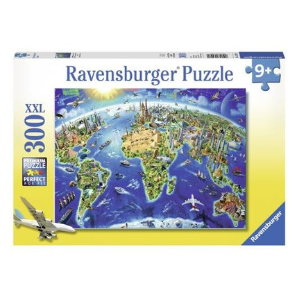 Avis Puzzle XXL - Carte des monuments du monde RAVENSBURGER 1