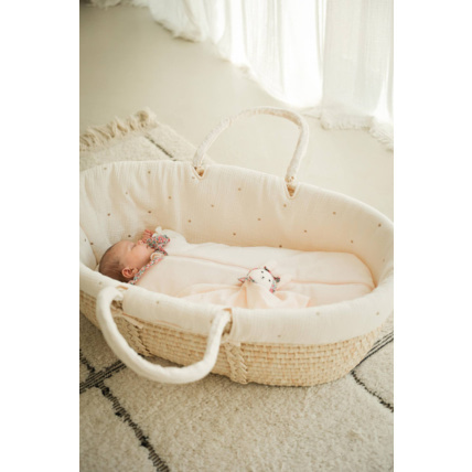 Avis Couffin bébé en fibres naturelles tressées ENVIE DE FRAISE 3
