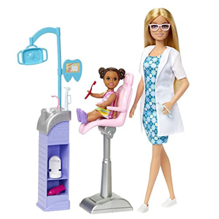 Avis Barbie Métiers - Dentiste blonde BARBIE 1