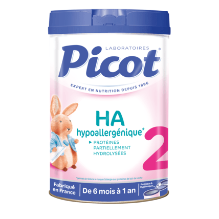 Avis Lait Ha Hypoallergénique 2e âge 900g PICOT 1