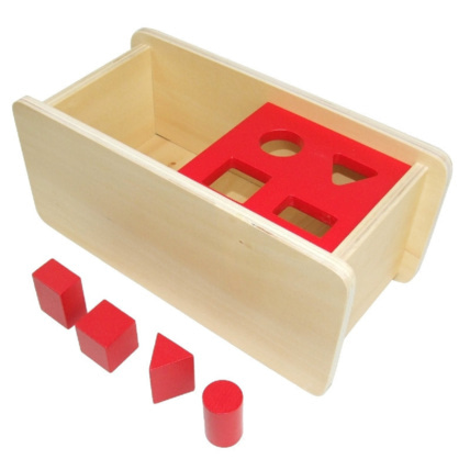 Avis Boite avec encastrement pour 4 formes ambiance montessori 1