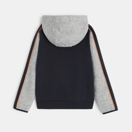Avis Sweat-shirt zippé à capuche gris garçon OKAIDI 4