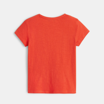 Avis T-shirt motif tigre rouge fille OKAIDI 3