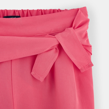 Avis Pantalon fluide uni rose fille OKAIDI 3