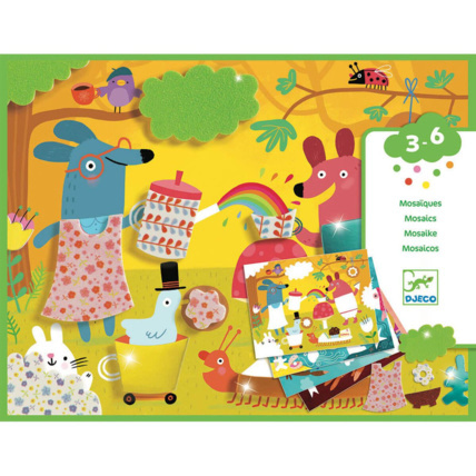 Avis Collage Mosaïque mousse animaux DJECO 1