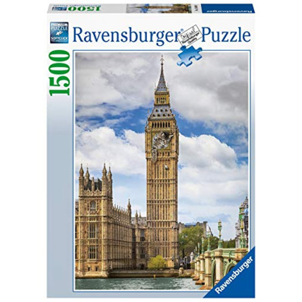 Avis Puzzle - Drôle de chat sur Big Ben - 1500 pièces RAVENSBURGER 1