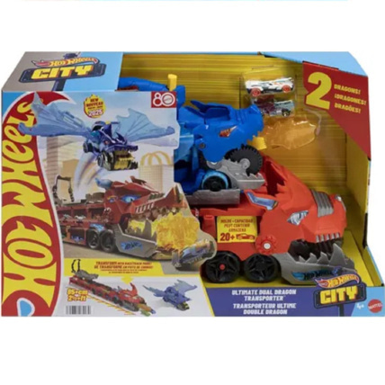 Avis City ultimate Transporteur Dragon Hot Wheels MATTEL 1