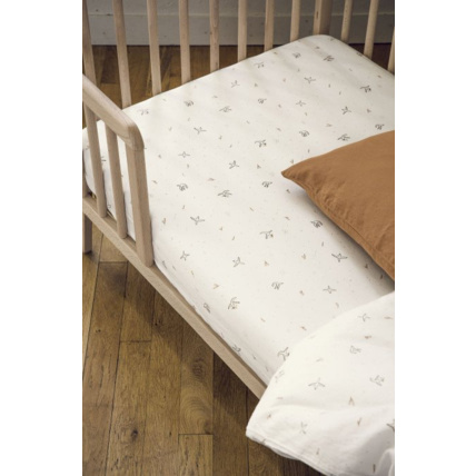 Avis Drap housse Coton Bio pour Lit bébé L'envolée KADOLIS 1