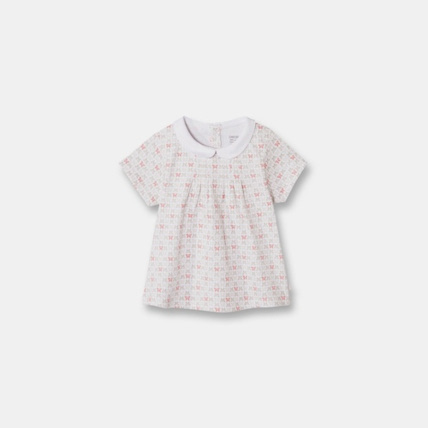 Avis T-shirt imprimé papillons OBAÏBI 1