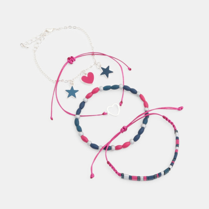 Avis Bracelets fantaisie (lot de 4) rose fille OKAIDI 1