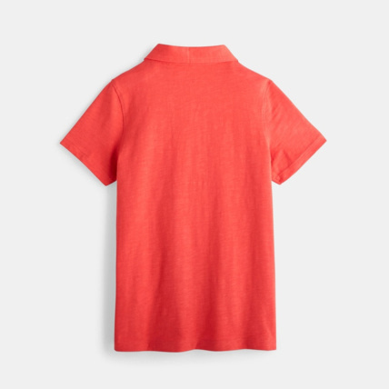 Avis Polo uni rouge garçon OKAIDI 2