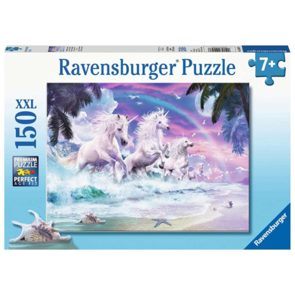 Avis Puzzle Licornes sur la plage - de 7 ans RAVENSBURGER 1